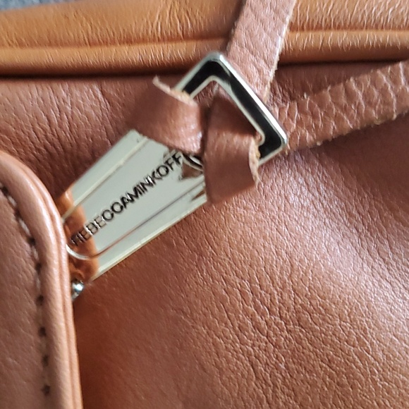 Rebecca minkoff tan leather crossbody bag purse - Picture 11 of 11